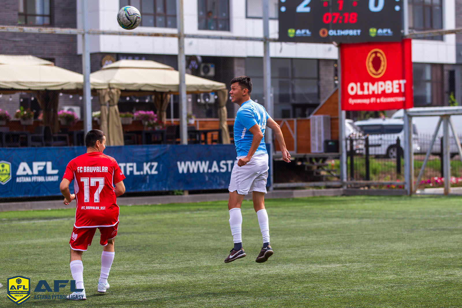 Bauyrlar-Korzinka.kz - FC "SAMGAU" 4 : 1