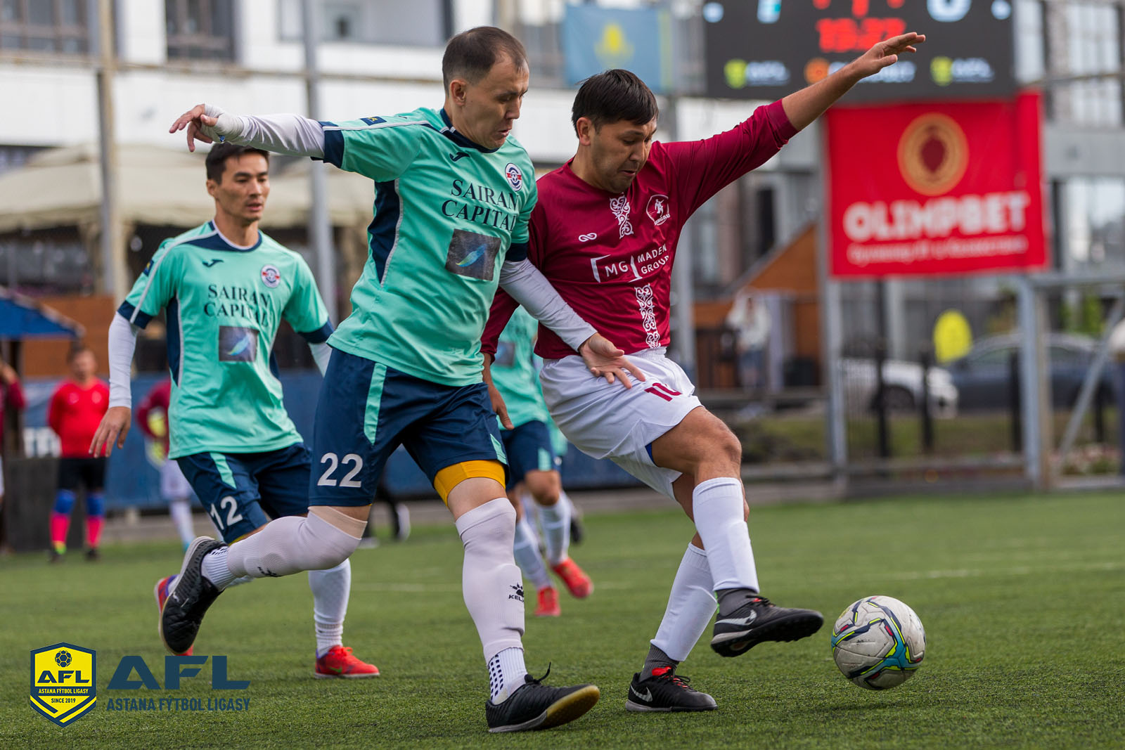 Сайран-Капитал - FC "SAMGAU" 3 : 2